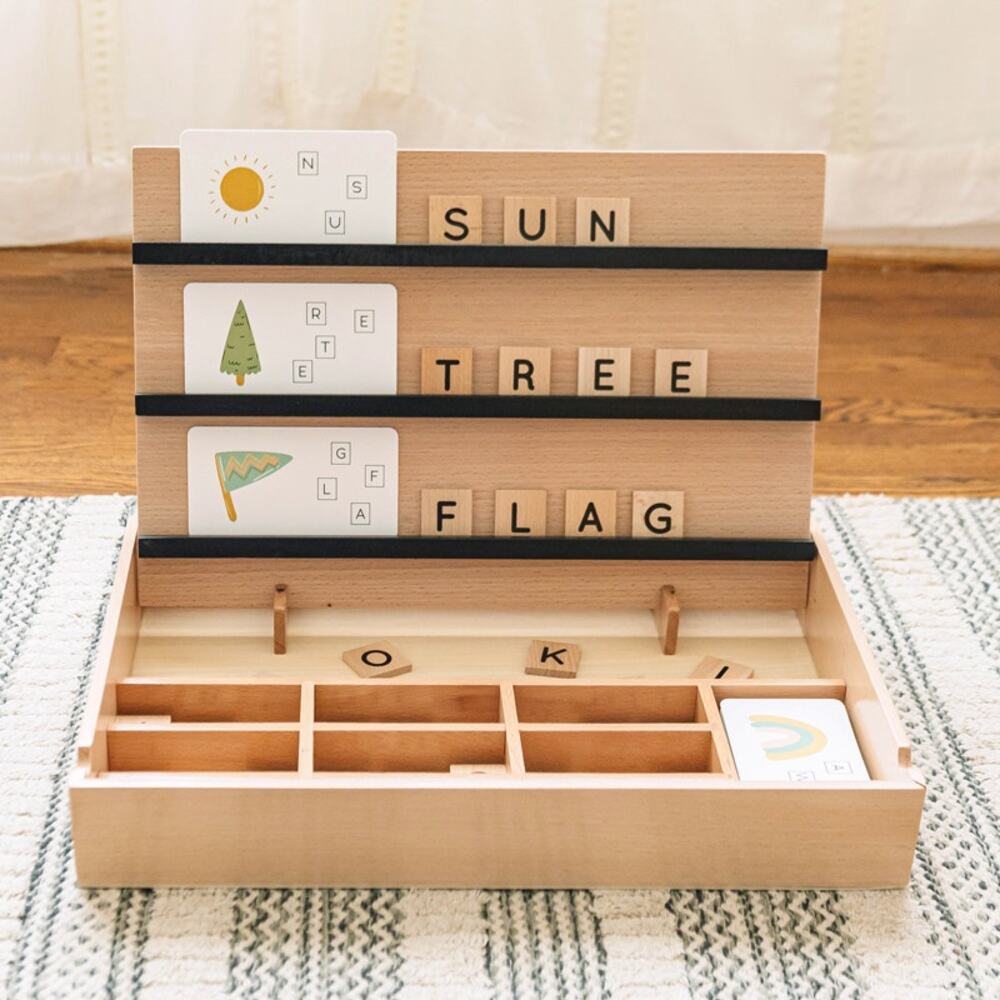 Wonder and Wise Compelling Spelling Kit - Wooden